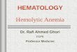 4a..hemolytic anemia
