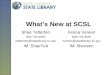 What's New at SCSL 2007