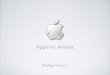 Apple Inc. Analysis for Strategy Class