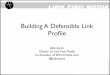 BlueGlassX - Building A Defensible Link  Proﬁle by Julie Joyce