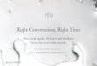 Right Conversation, Right Time: How Social Signals, Relevance And Timeliness Factor Into Your Online Success - Casse Langford