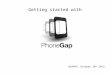 Getting started with PhoneGap