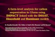 A farm-level analysis of carbon sequestration in Ghana using IMPACT linked to the DSSAT-Century, Household and Ruminant models