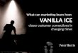 Peter Harris: What marketing could learn from Vanilla Ice. Closer customer connection in changing times