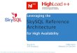 SkySQL Reference Architecture (Kaj Arno)