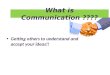 Communication and art of listening