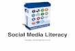 Social Media Literacy - Boost your career