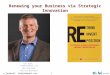 Afternoon Keynote: Renewing Your Business Via Strategic Innovation