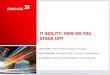 IT Agility: How Do You Stack Up?