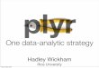 Plyr, one data analytic strategy