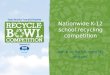 Keep America Beautiful Presents Recycle-Bowl Competition