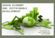 Green economy and sustainable development
