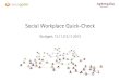 Social Workplace Quick-Check auf den WiMa-Tagen 2013