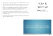Ikea & Word Of Mouse