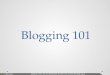 Intro to B2B corporate blogging