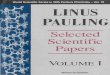 Linus Pauling - Selected Scientific Papers [Vol 1] (World, 2001) WW