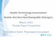 C2 - Health Technology Assessment for Similar but not interchangeable biologics - Smith - Salon E