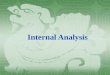 Iv.  internal analysis