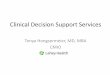 [Hongsermeier] clinical decision support services amdis final