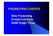 How To Promote And Invite To Your Event