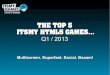 Itsmy games top mobile html5 social casual games Q1 2013