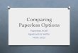 Paperless Platform Options
