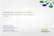Supply Chain Index: Evaluating the Consumer Value Network -24 JUN 2014