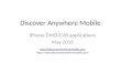 Discover Anywhere Mobile iPhone Apps
