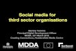 Social Media for the Third Sector