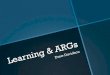 Learning & ARGs
