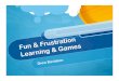 Fun & Frustration = Learning & Games