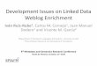 Development issues on linked data weblog enrichment