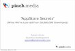Pinch Media App Store Secrets