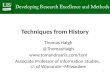 Thomas Haigh: Techniques from History