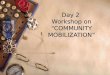 Community mob workshop slides for sharing day 2