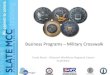 Business programs military crosswalk
