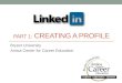 Bryant University - Creating a linked in  profile