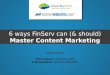 6 Ways #FinServ Can (& Should) Master Content Marketing