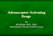 Adrenoceptor activating drugs