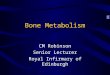 Student Bone Metabolism Ortho