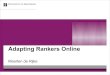 Adapting Rankers Online, Maarten de Rijke