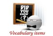 Elt vocabulary teaching