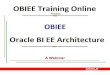 Oracle bi ee architecture
