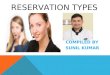 Reservation&room selling procedures