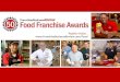 2012 Food Franchise Awards