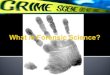 Forensic science intro