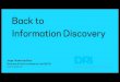 Back to information discovery