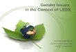 Gender Issues in the Context of Low Emissions Development Strategies