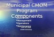 CMOM Workshop 6/18/2008 Mgmt Plan
