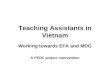 Teaching Assistants In Vietnam Blog